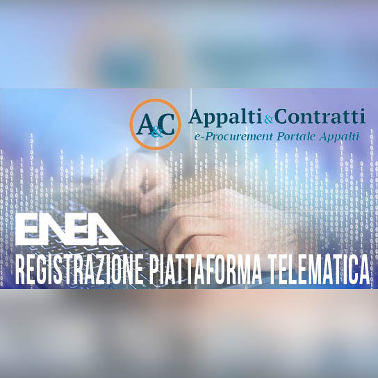 Registrazione Piattaforma Telematica