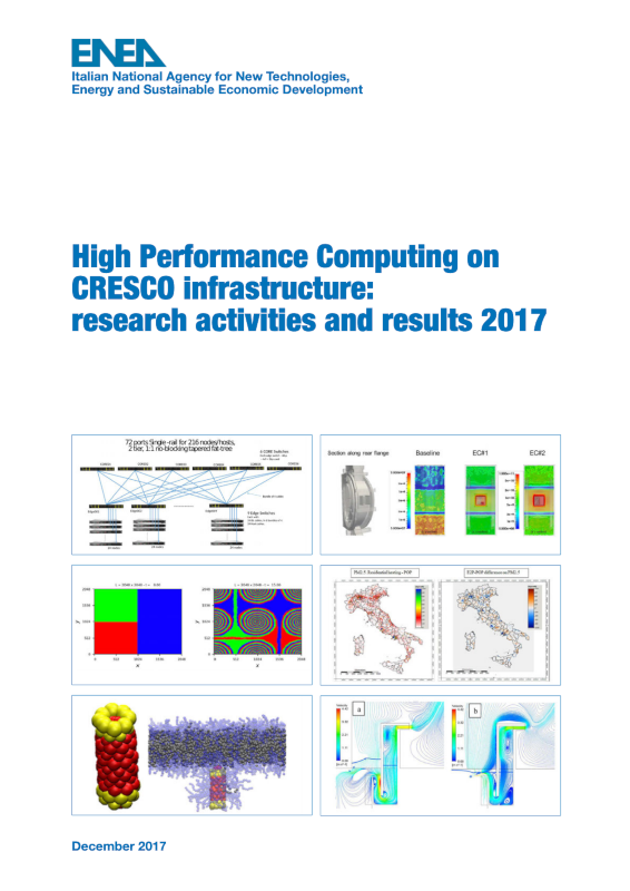 High Performance Computing on CRESCO infrastructure: research activities and results 2017